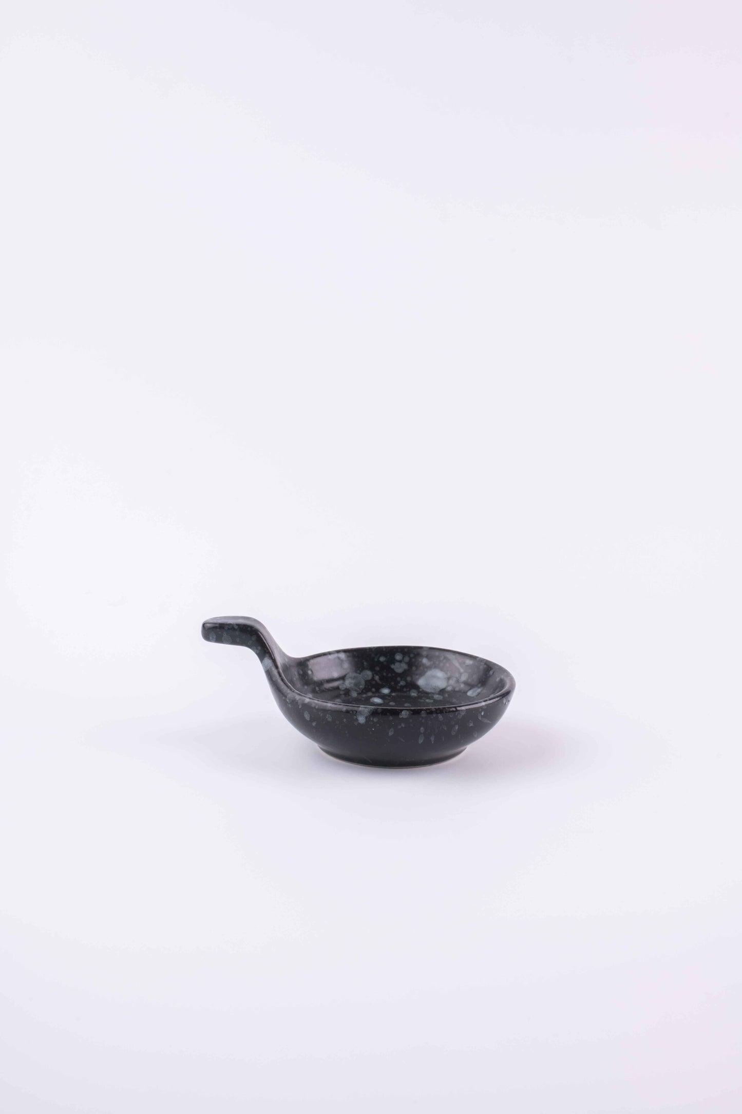 Black Marble Ceramic Plate