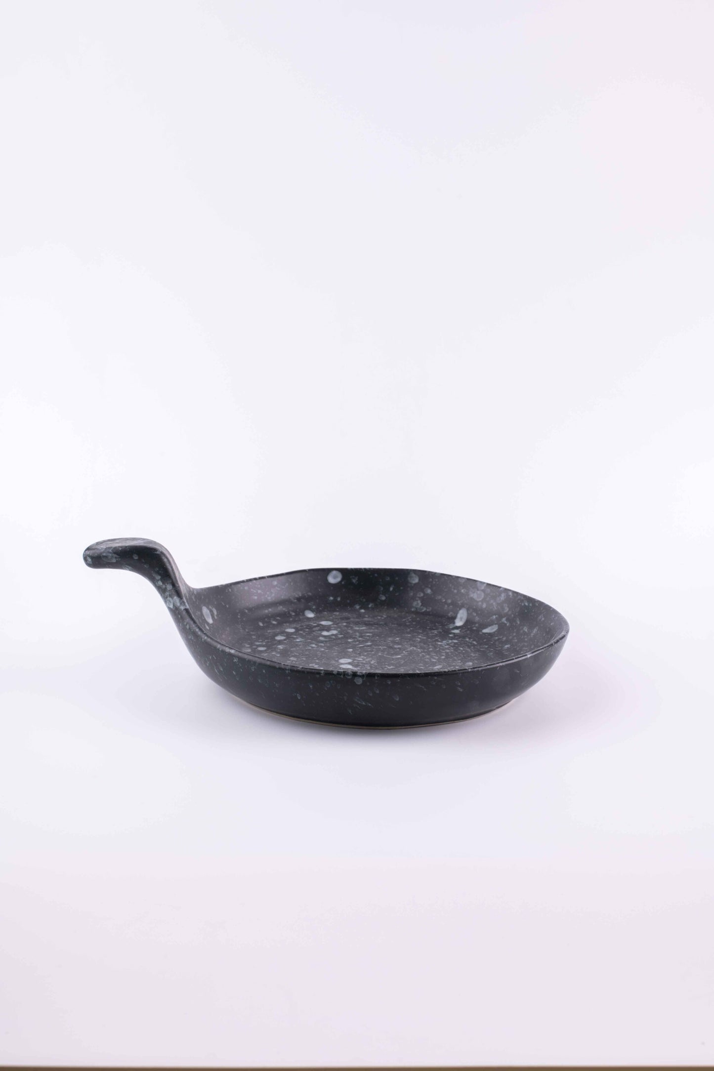 Black Marble Ceramic Plate