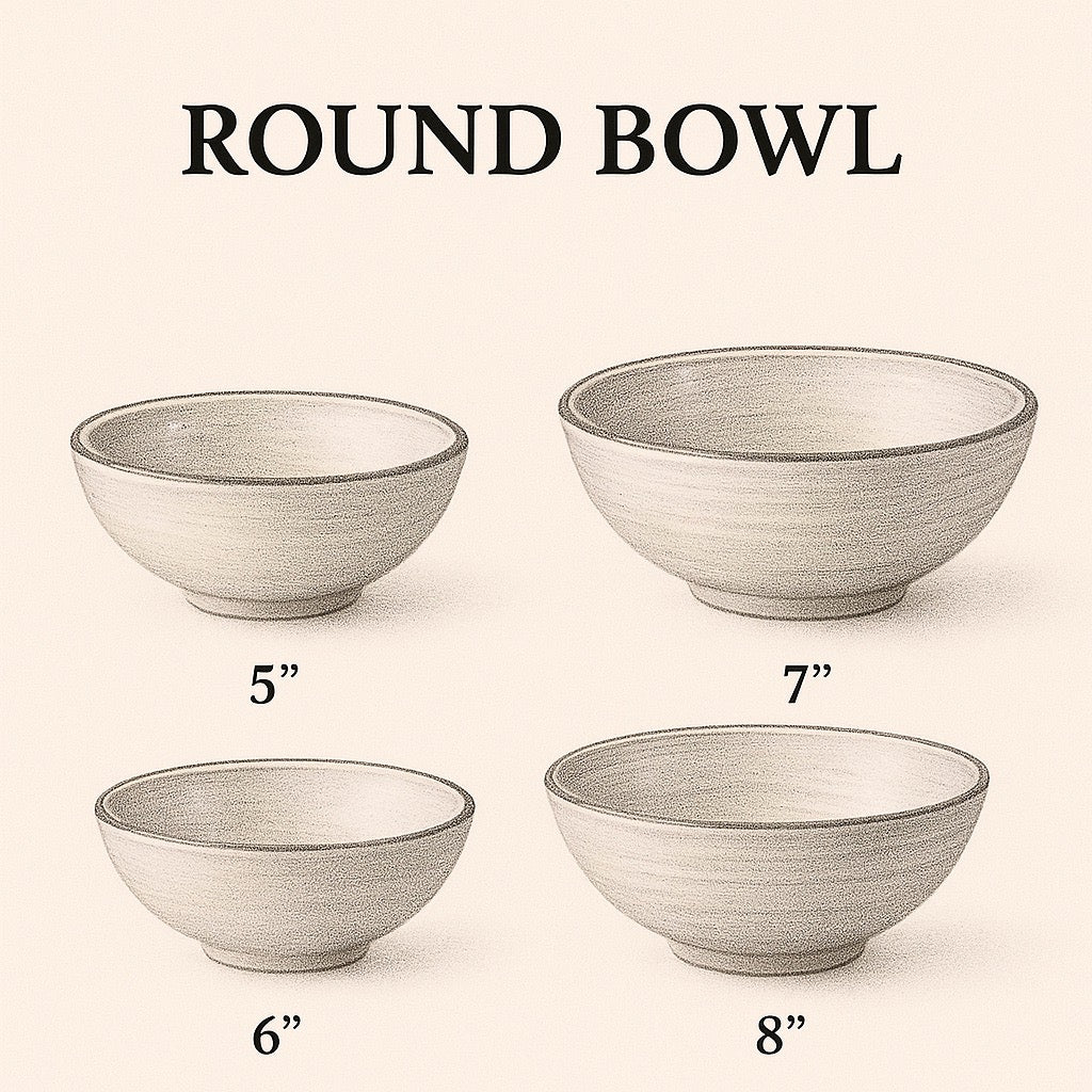 Soft Matte Handmade Bowl