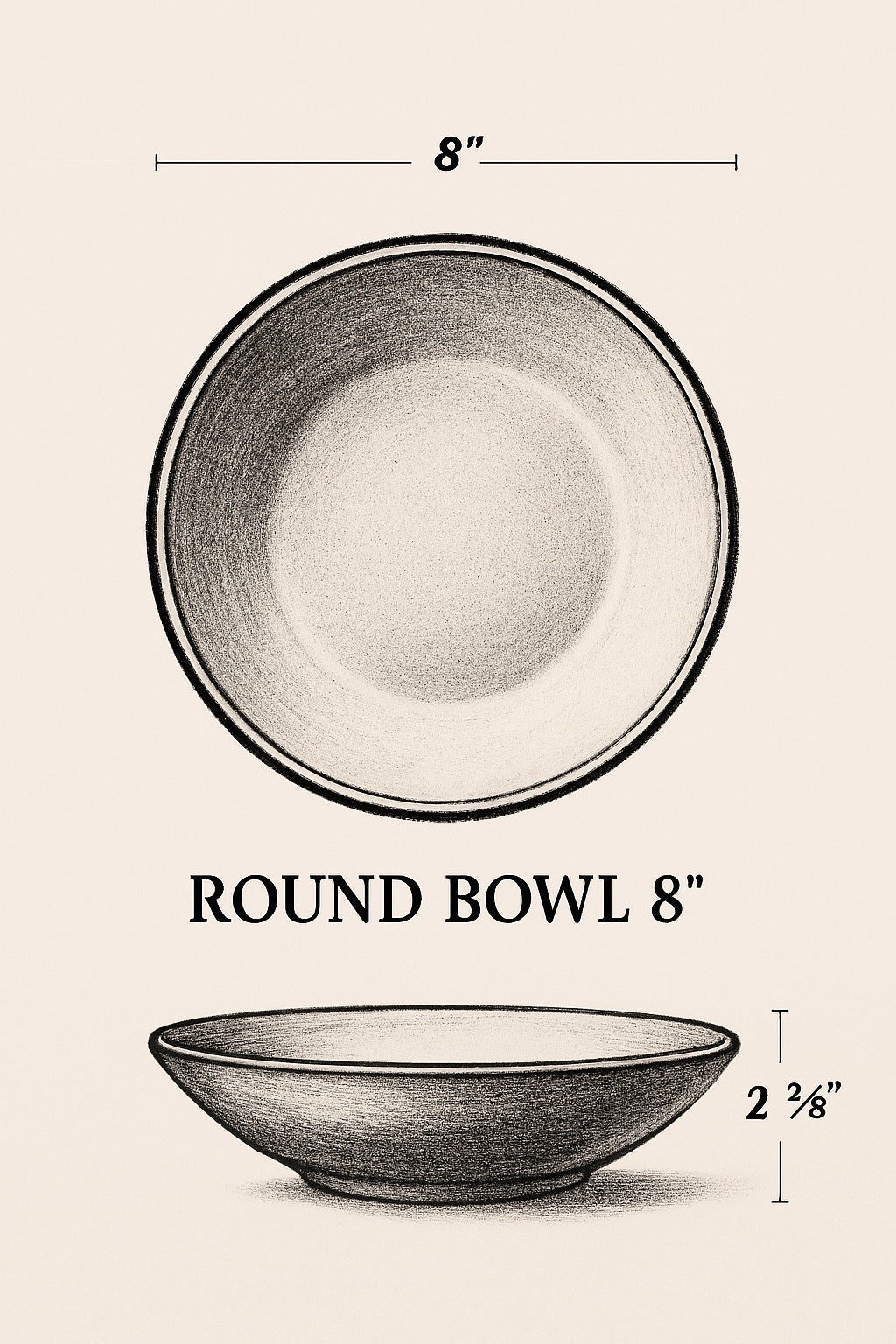 Earth Tone Ceramic Bowl