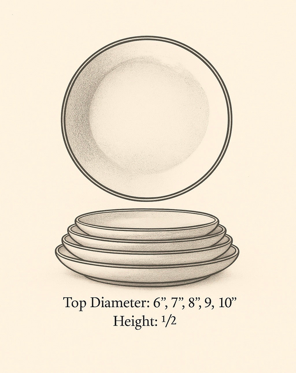 Ceramic Dinner Plate